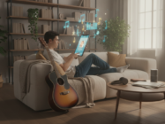 Aprenda a tocar instrumentos pelo celular