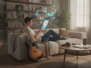 Aprenda a tocar instrumentos pelo celular