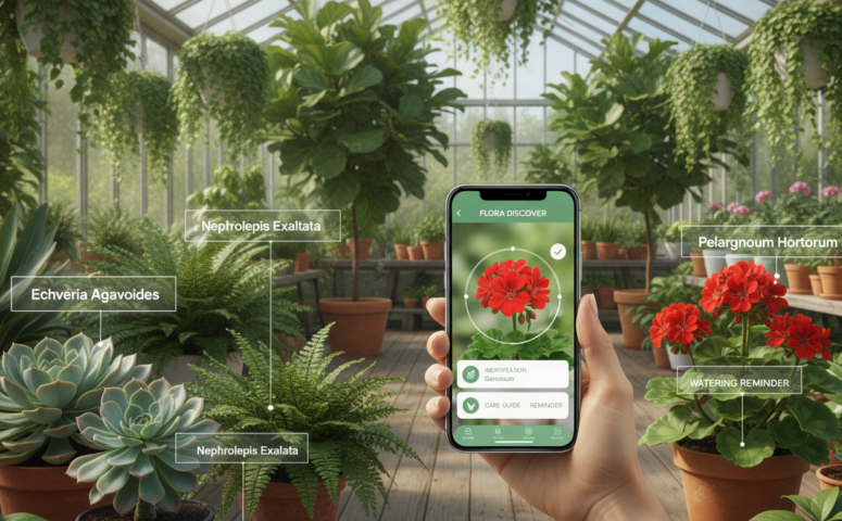 Conheça os tipos de plantas e como cuidar com esse aplicativo