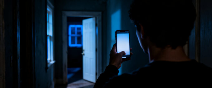 Detector de fantasmas: o app que mapeia figuras no escuro