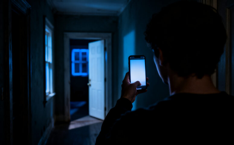Detector de fantasmas: o app que mapeia figuras no escuro