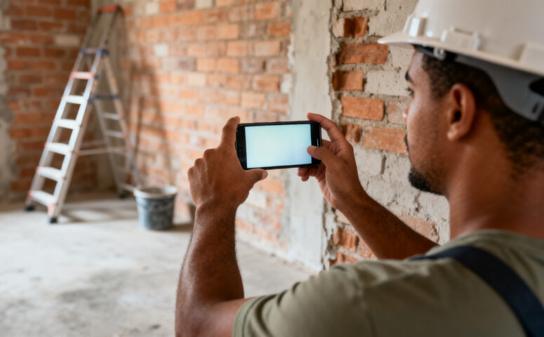 Medir parede pelo celular e gerar a planta na hora