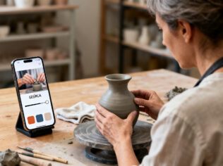 Aprender cerâmica do zero pelo celular com aulas passo a passo