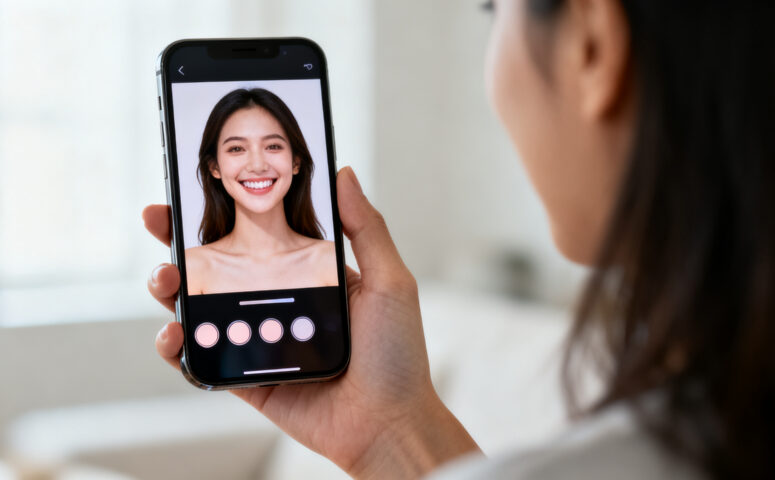 Colocar sorriso na foto: como a IA ajusta sua expressão